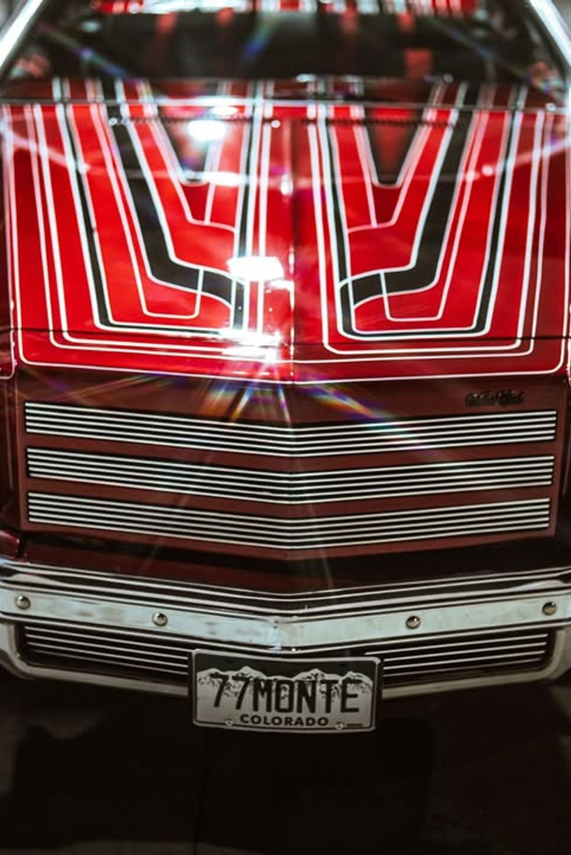 fresh car paint on a monte carlo