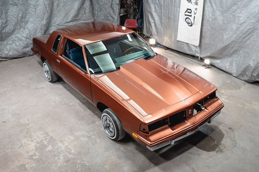 fresh car paint on a monte carlo