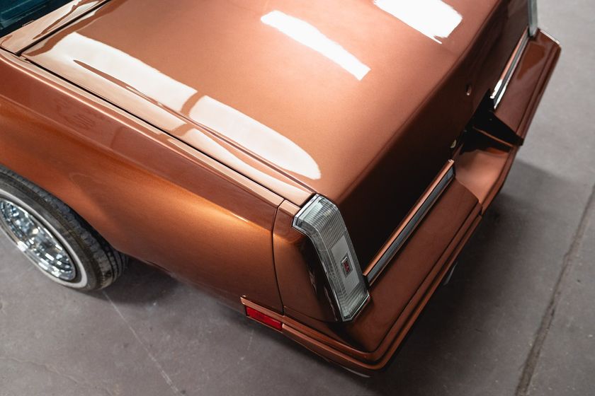 fresh car paint on a monte carlo