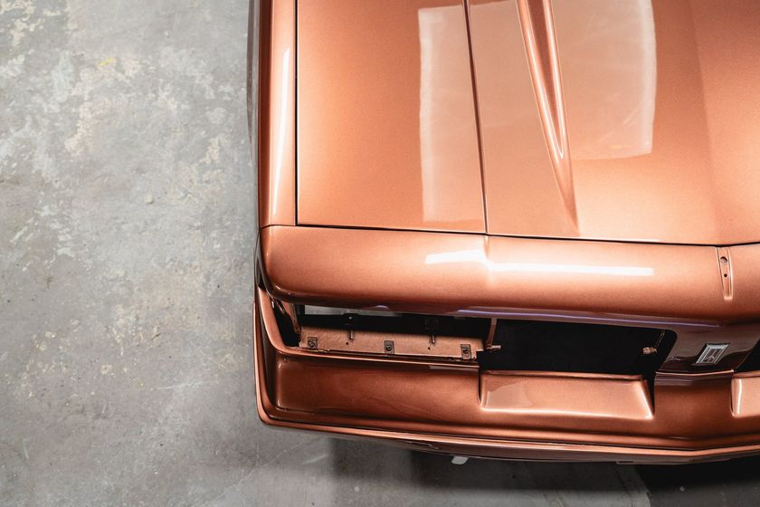 fresh car paint on a monte carlo