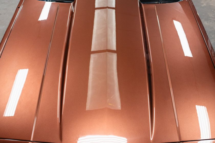 fresh car paint on a monte carlo