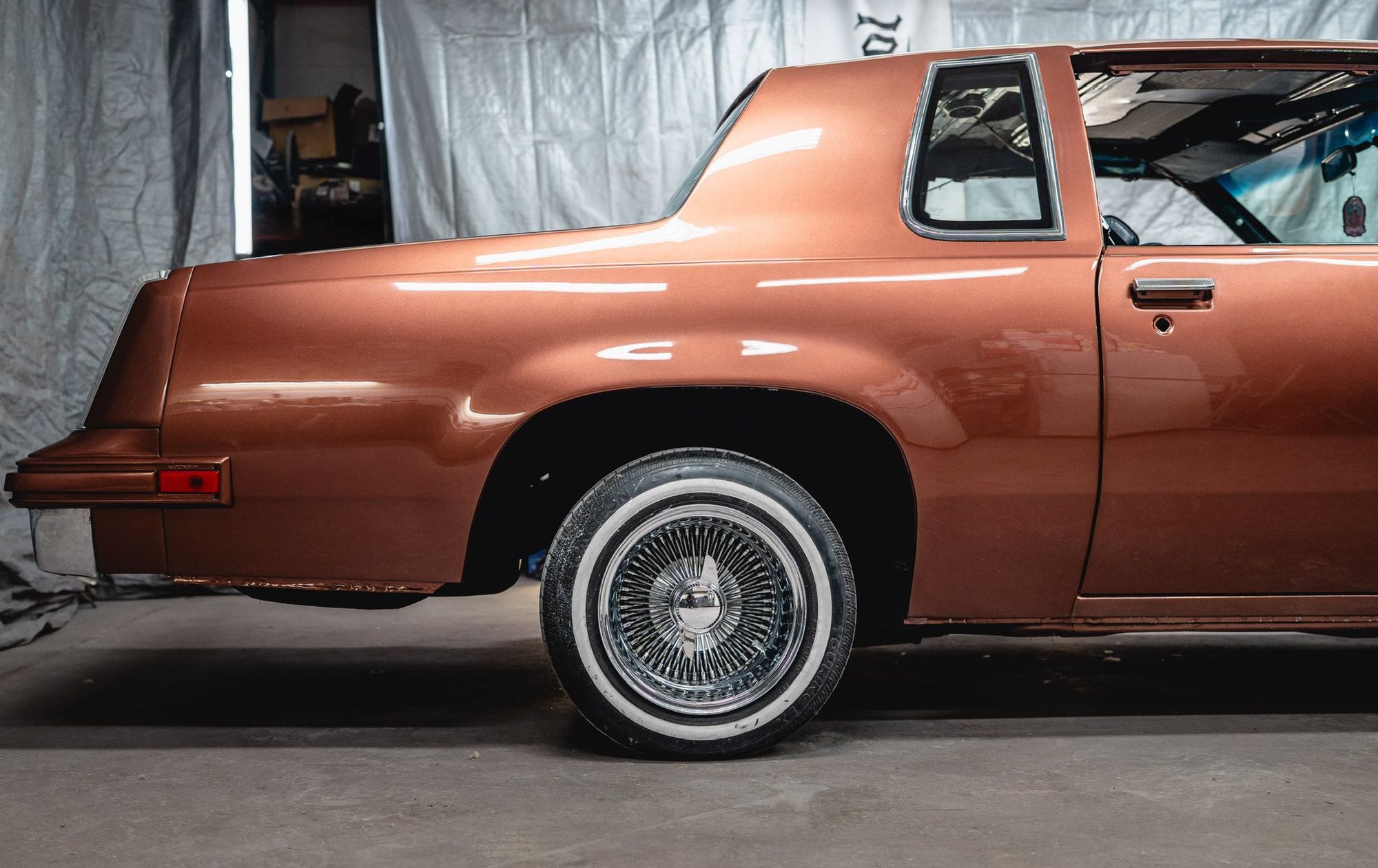 fresh car paint on a monte carlo