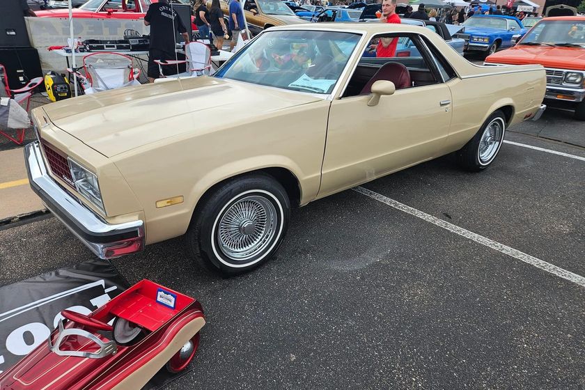 fresh car paint on a monte carlo